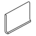 Daltile - Portfolio Series - 6 in. x 12 in. Porcelain Cove Base Trim - Iron Grey