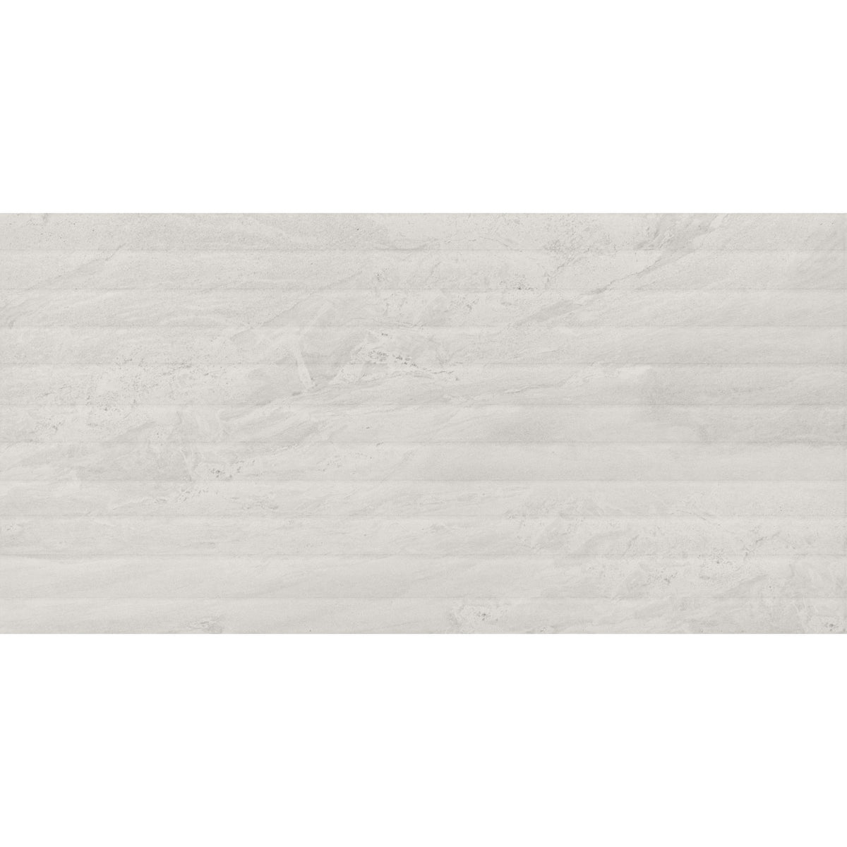 Daltile - Bryne - 12 in. x 24 in. - Fluted Satin Porcelain Tile - Coastline