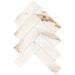 Daltile - Gamma 2 in. x 6 in. Natural Stone Herringbone Mosaic - Bella