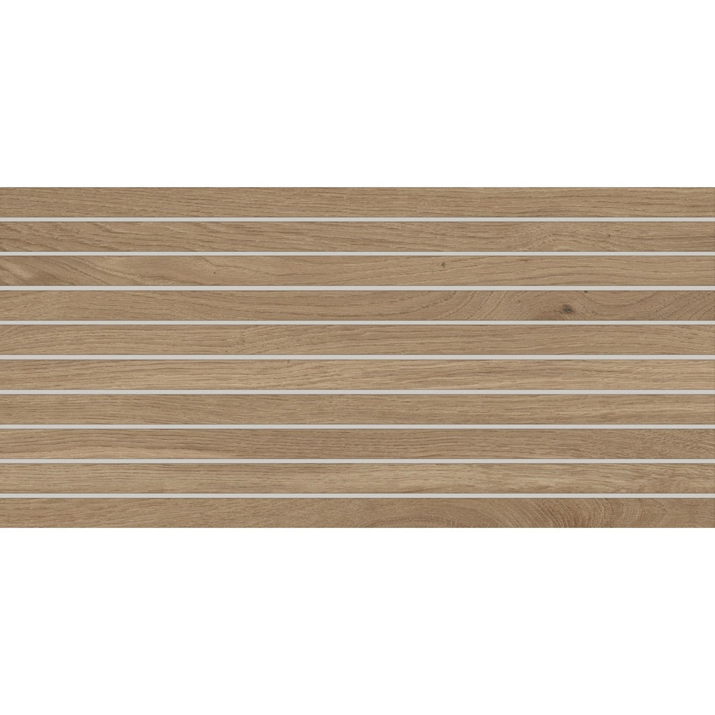 4バネル・ラタン製パーティション (美品) Daltile - Acreage 1 in. x 24 in. Stacked Porcelain Mosaic