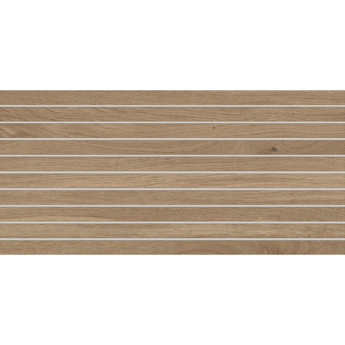 Daltile - Acreage 1 in. x 24 in. Stacked Porcelain Mosaic - Palomino