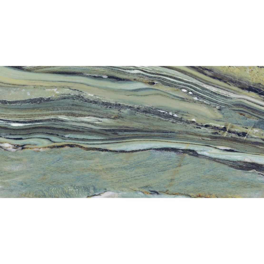 Floors 2000 - Grace 24 in. x 48 in. Polished Porcelain Tile - Green