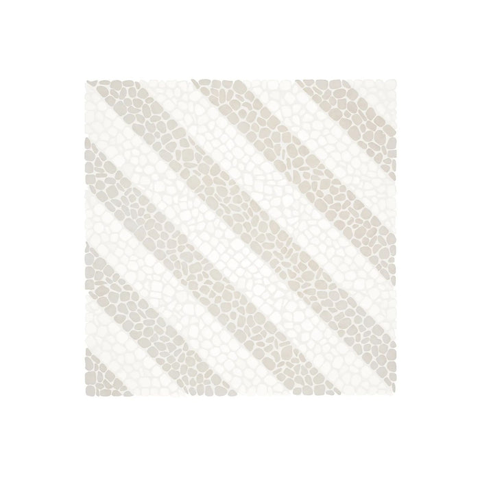 Anatolia - Cabana 12 in. x 12 in. Tumbled Stone Pebble Mosaic - Axis - Horizon