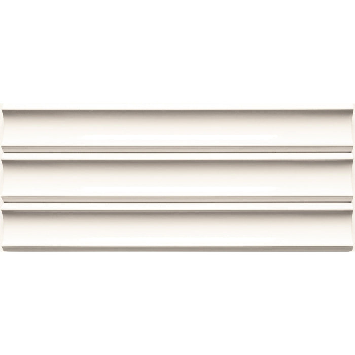 Emser Tile - Tubage - 7" x 16" Glazed Porcelain Tile - White