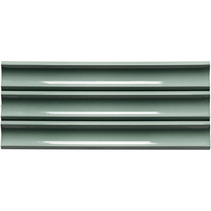 Emser Tile - Tubage - 7" x 16" Glazed Porcelain Tile - Aloe