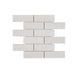 Tesoro - Fusion Fabric Collection 2" x 6" Porcelain Mosaic - Chalk
