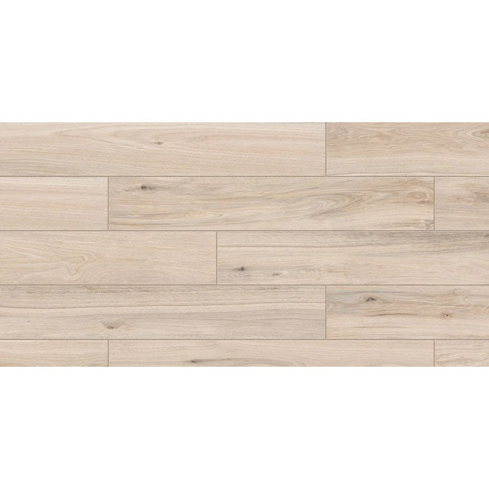 Milestone - Native Series - 8" x 48" Wood Look Porcelain Tile - White Oak