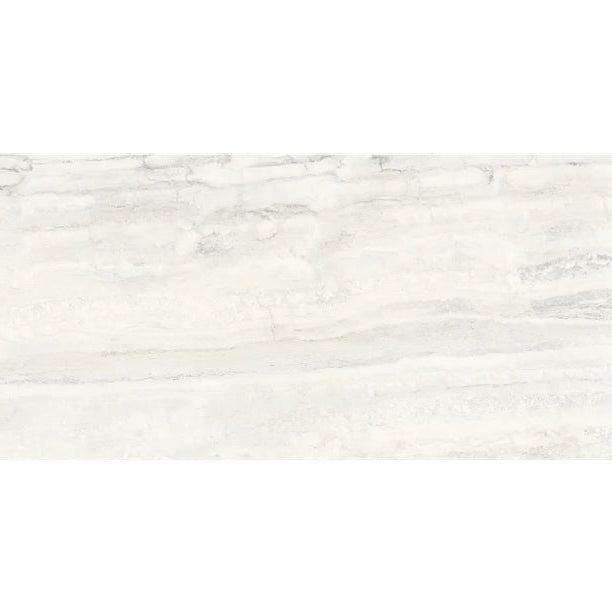 Arizona Tile - Invictus Vein Cut Series - 24" x 48" Polished Porcelain Tile - White