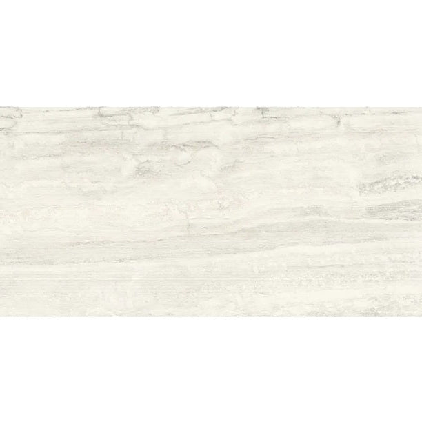 Arizona Tile - Invictus Vein Cut Series - 24" x 48" Rigato Porcelain Tile - White