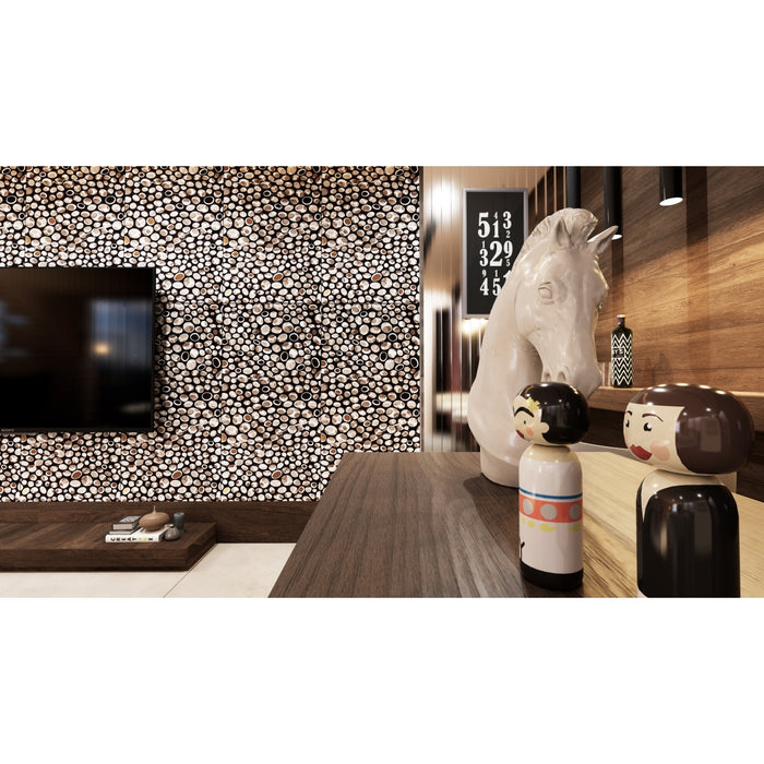 Emser Tile - Zambia - 24 in. x 47 in. Porcelain Wall Tile - Algae Room