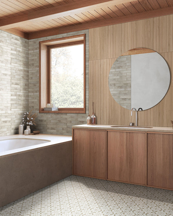 MSI - Zaria 8 in. x 8 in. Porcelain Tile Collection - Elora Room Scene