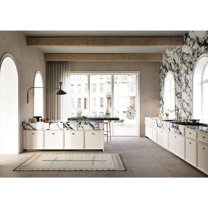 Bedrosians - Magnifica The Thirties - 30" x 30" Glazed Porcelain Tile - Cementi Honed Room Scene