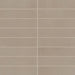 Bedrosians Tile & Stone - Sahara 3" x 12" Matte Porcelain Tile - Taupe