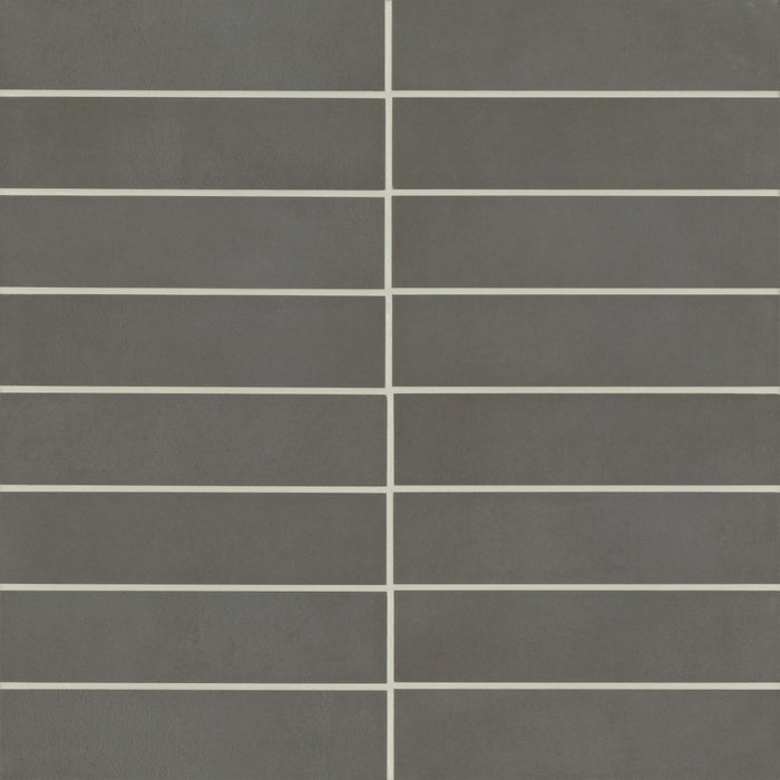 Bedrosians Tile & Stone - Sahara 3" x 12" Matte Porcelain Tile - Dark