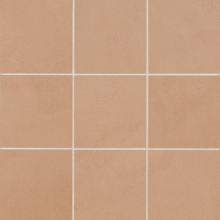 Bedrosians Tile & Stone - Sahara 4" x 4" Matte Porcelain Mosaic Tile - Cotto