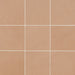 Bedrosians Tile & Stone - Sahara 4" x 4" Matte Porcelain Mosaic Tile - Cotto
