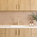 Bedrosians Tile & Stone - Sahara 4" x 4" Matte Porcelain Mosaic Tile - Cotto Installed