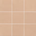Bedrosians Tile & Stone - Sahara 4" x 4" Matte Porcelain Mosaic Tile - Rose