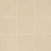 Bedrosians Tile & Stone - Sahara 4" x 4" Matte Porcelain Mosaic Tile - Ecru