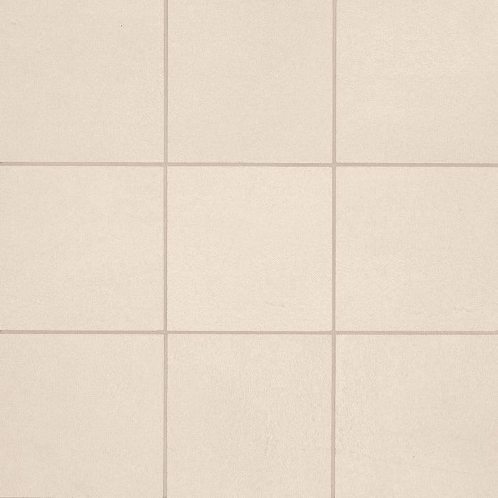 Bedrosians Tile & Stone - Sahara 4" x 4" Matte Porcelain Mosaic Tile - White