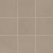 Bedrosians Tile & Stone - Sahara 4" x 4" Matte Porcelain Mosaic Tile - Taupe