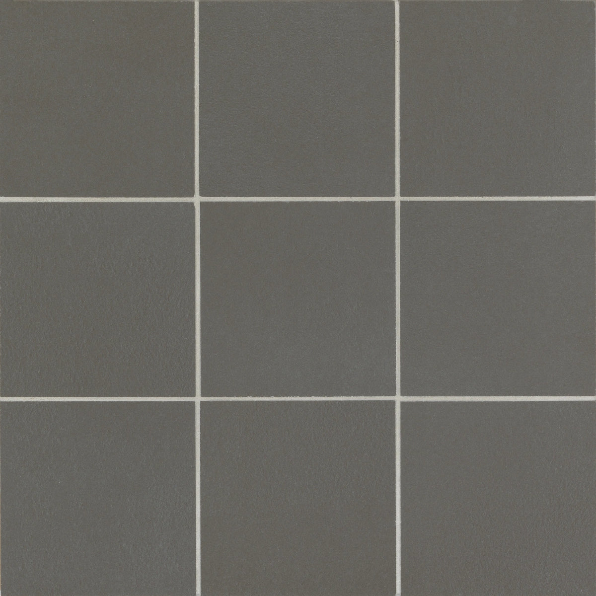 Bedrosians Tile &amp; Stone - Sahara 4&quot; x 4&quot; Matte Porcelain Mosaic Tile - Dark