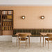Bedrosians Tile & Stone - Sahara 1" x 12" Matte Porcelain Mosaic Tile - Cotto Room Scene