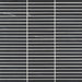 Bedrosians - Monet Honed Marble Mosaic 3 Tile - Nero Marquina