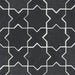 Bedrosians - Monet Honed Marble Mosaic 6 Tile - Nero Marquina