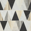 See Bedrosians - Modni Beckett Honed Marble Blend Mosaic - Warm Blend