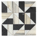 Bedrosians - Modni Quin Honed Marble Blend Mosaic - Warm Blend