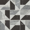 See Bedrosians - Modni Quin Honed Marble Blend Mosaic - Cool Blend