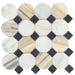 Bedrosians - Modni Emery Honed Marble Blend Mosaic - Warm Blend