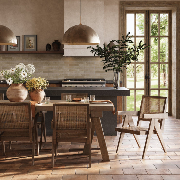 Bedrosians Tile & Stone - Montana 5" x 10" Field Tile - Bitterroot Installed