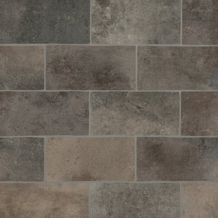 Bedrosians Tile & Stone - Montana 5" x 10" Field Tile - Rock Creek
