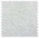 Elysium - Daisy Wild Carrara 12.5 in. x 12.75 in. Glass and Stone Mosaic