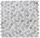 Elysium - Hexagon 2" x 2" Marble Mosaic - Dusk