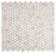 Elysium - Hexagon 2" x 2" Marble Mosaic - Calacatta Gold Polished