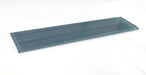 Elysium - Lucy Pacific Blue Painting 4 in. x 16 in. Glass Mosaic