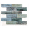 See Elysium - Art 11.75 in. x 11.75 in. Glass Mosaic - Wood Lake