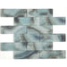 Elysium - Art 11.75 in. x 11.75 in. Glass Mosaic - Onyx Ocean
