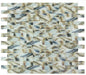 Elysium - Art 11.75 in. x 11.75 in. Glass Mosaic - Onyx Mauna