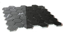 Elysium - Hexagon 2" x 2" Marble Mosaic - Marquina Polished