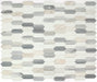 Elysium - Elongated Hex 11.75 in. x 15 in. Marble Mosaic - Blue New
