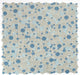 Elysium - Lady 10.75 in. x 10.75 in. Glass Mosaic - Cielo