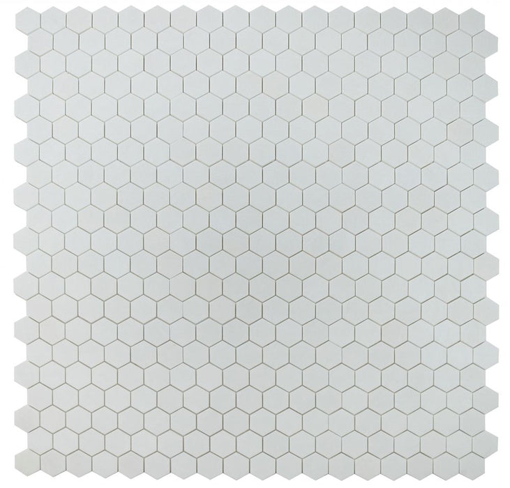 Elysium - Hexagon 2" x 2" Marble Mosaic - Thassos Polished