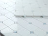 Elysium - Clipped Marble Squares Mosaic - Crystal Ocean