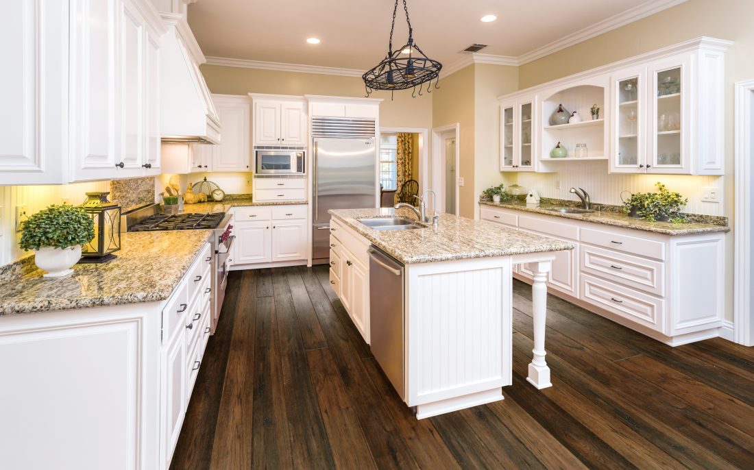 Johnson Hardwood - English Pub Series - Porter Hickory Installed
