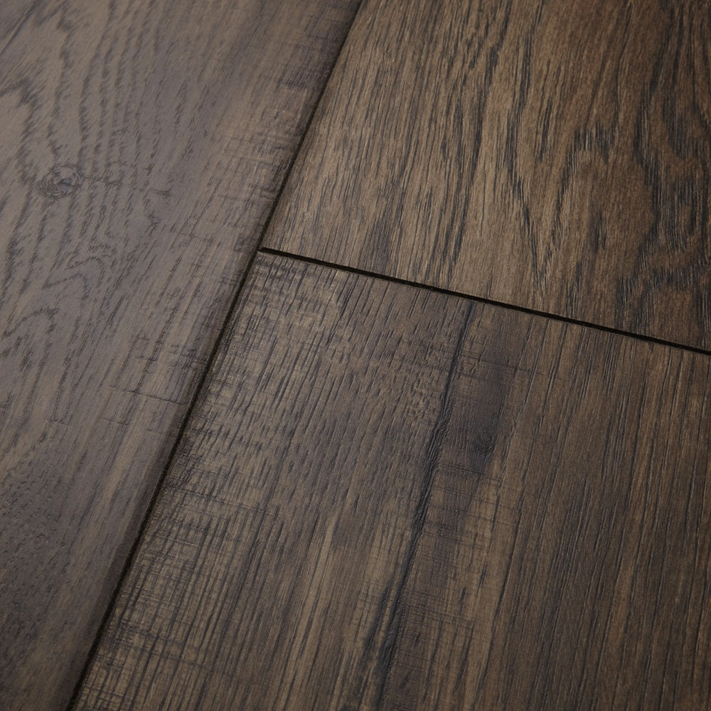 Mannington - Restoration Collection - Hillside Hickory - Coal Close View