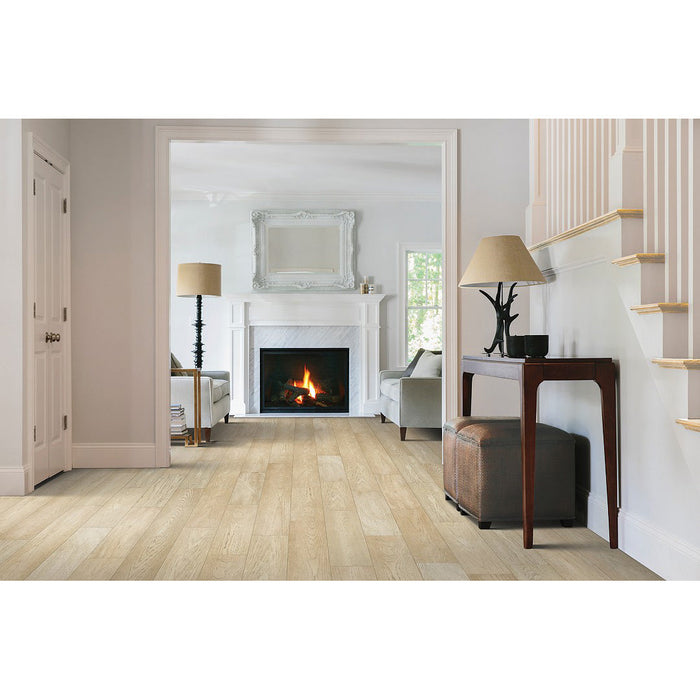 Mohawk - Beachside Villa - 7.5 in. - Sea Scrolls Hickory Room Scene